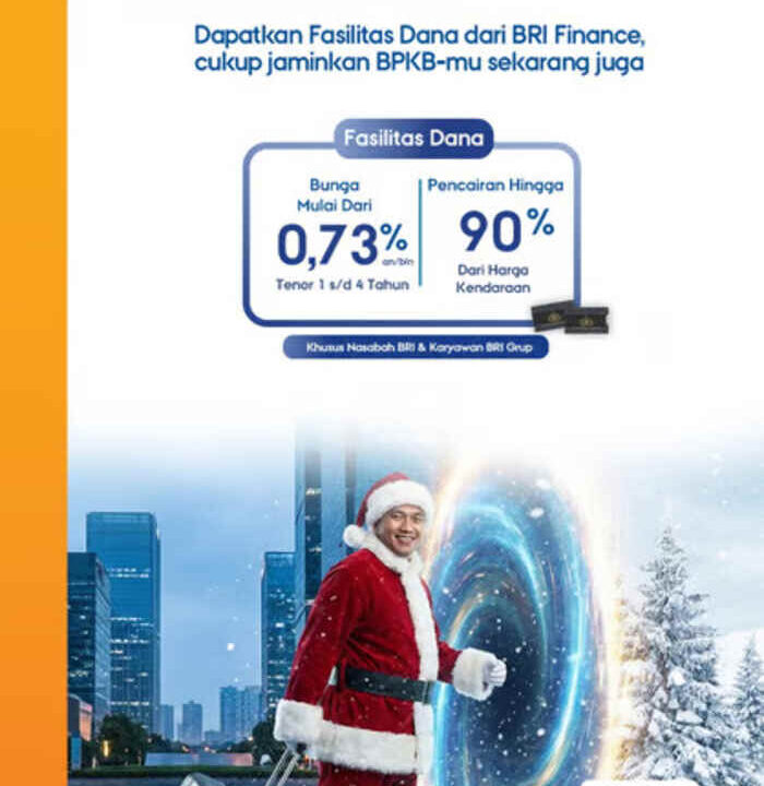 Jingle Bell, Jingle Deal! BRI Finance Hadirkan Program Dana Spesial Liburan Akhir Tahun