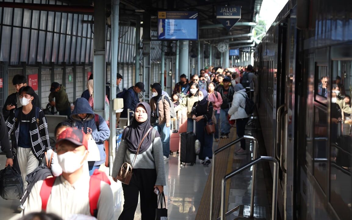 Hari ini Pemesanan Tiket Mudik untuk Keberangkatan kereta api H1 Lebaran dan Tiket Masih Tersedia, KAI Daop 1 Jakarta Ajak Masyarakat Atur Waktu Perjalanan