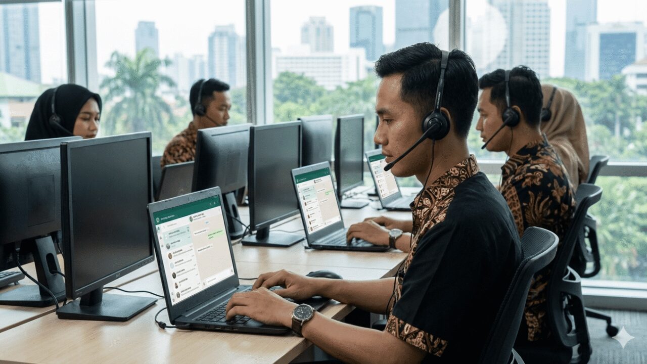 Atasi Chat Pelanggan Menumpuk dengan WhatsApp Rotator Barantum