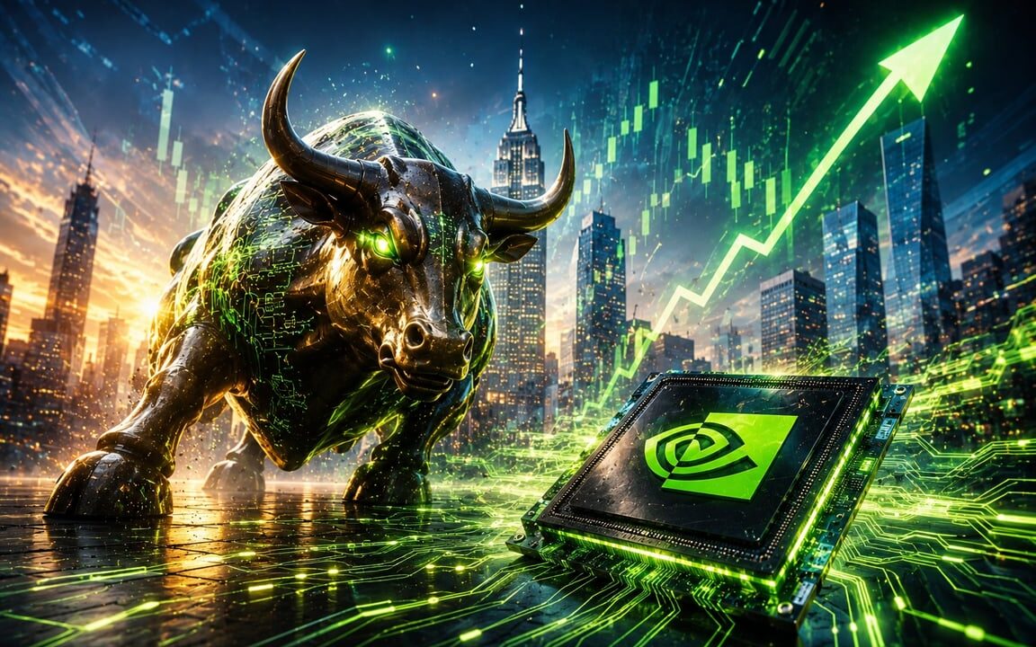 Nvidia Bikin Wall Street Makin Bullish, Demam AI Dorong Optimisme Investor