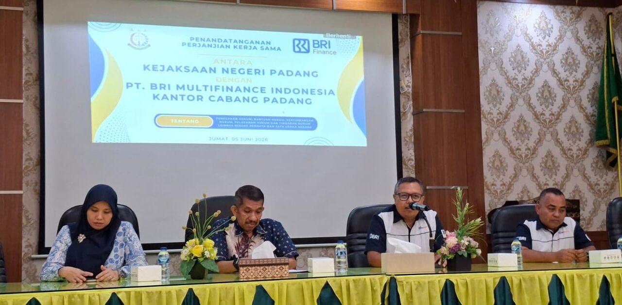 Dukung Tata Kelola Bisnis yang Sehat, BRI Finance Jalin Kerja Sama Strategis dengan Kejaksaan Negeri Padang