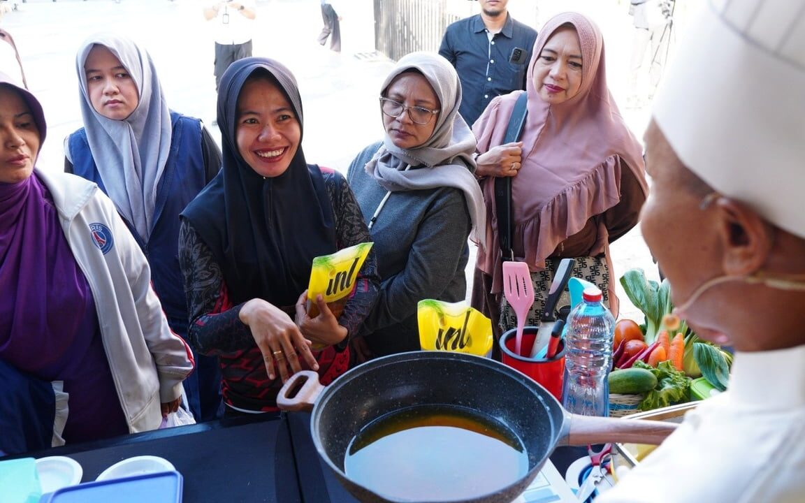 Holding Perkebunan Nusantara Perluas Akses Minyak Goreng Terjangkau, 600 Kemasan Ludes dalam Sejam di Bazar PT INL