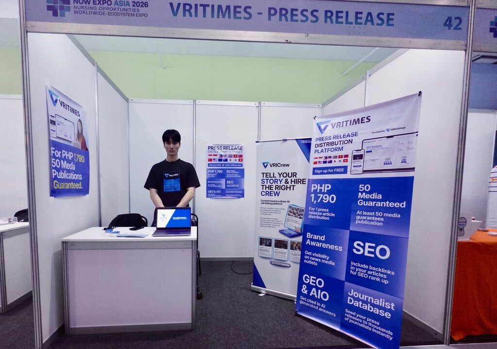 VRITIMES Supports NOW Expo Asia 2026 as Media Partner