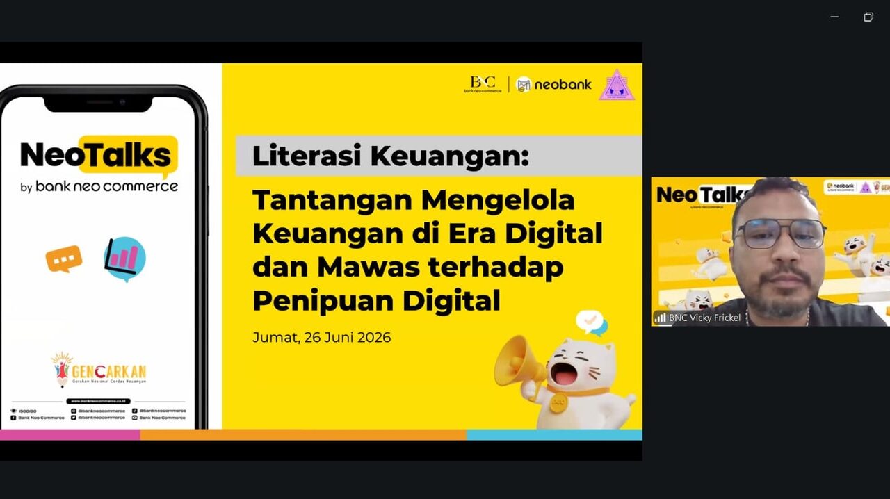 Bank Neo Commerce Gandeng HIMMAS UIN Sunan Gunung Djati Bandung Adakan Literasi Keuangan, Ajak Mahasiswa Waspada Terhadap Penipuan Digital