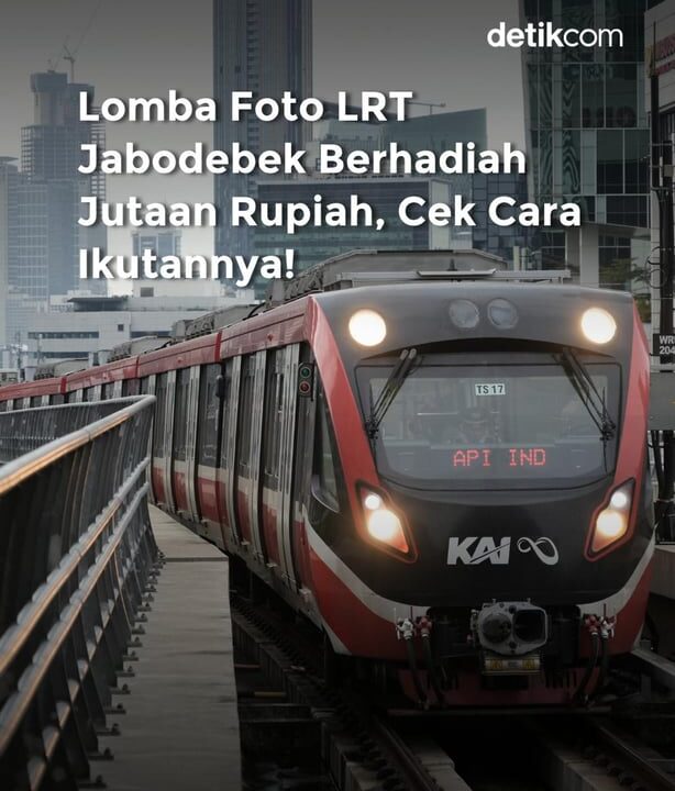 Lomba Foto LRT Hadirkan Hadiah Menarik, Ini Syaratnya