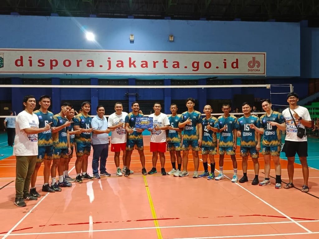 Area Sudirman Semanggi Raih Juara 1 Sportartcular BRI Region 6 Cabang Voli Area Sudirman Semanggi Raih Juara 1 Sportartcular BRI Region 6 Cabang Voli