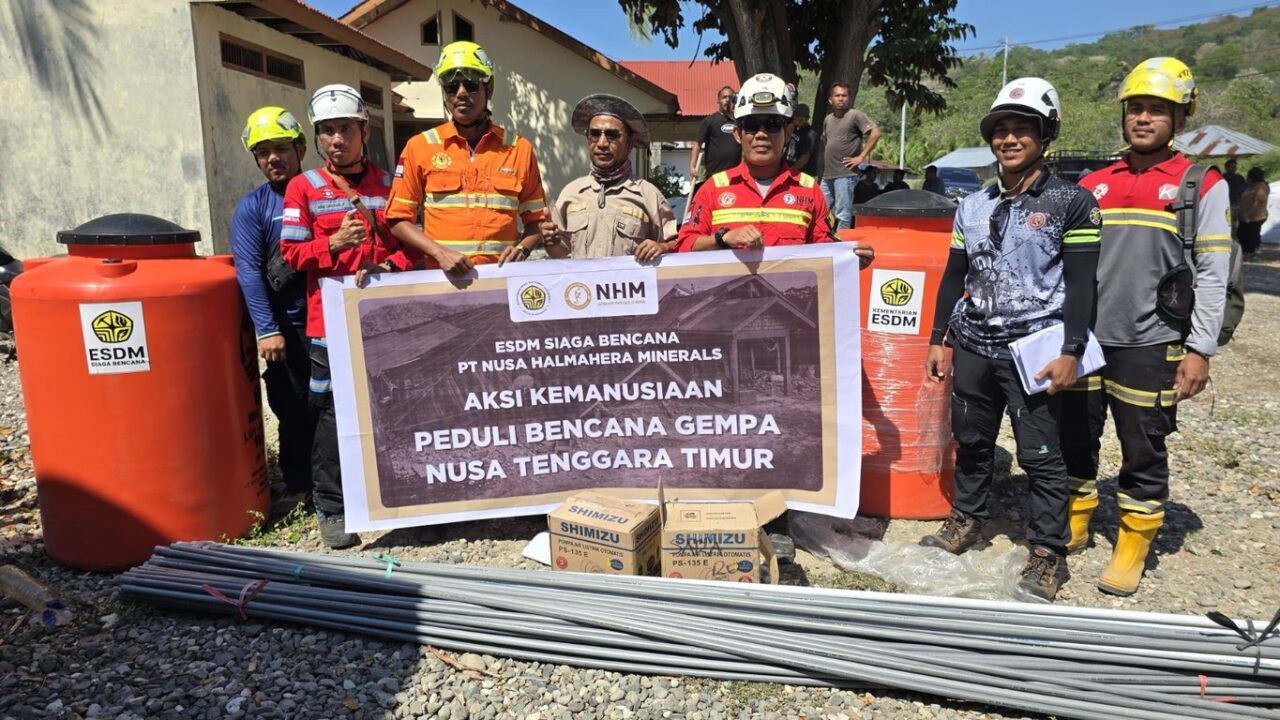 Menguatkan Semangat Kemanusiaan, NHM Menerjunkan Tim ERT Bantu Warga Terdampak Gempa M7,7 di Manggarai NTT