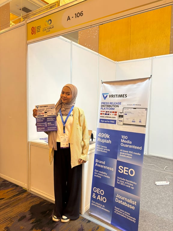 Memperkuat Komunikasi Isu Dekarbonisasi, VRITIMES Hadir di IICCS Forum 2026 Memperkuat Komunikasi Isu Dekarbonisasi, VRITIMES Hadir di IICCS Forum 2026