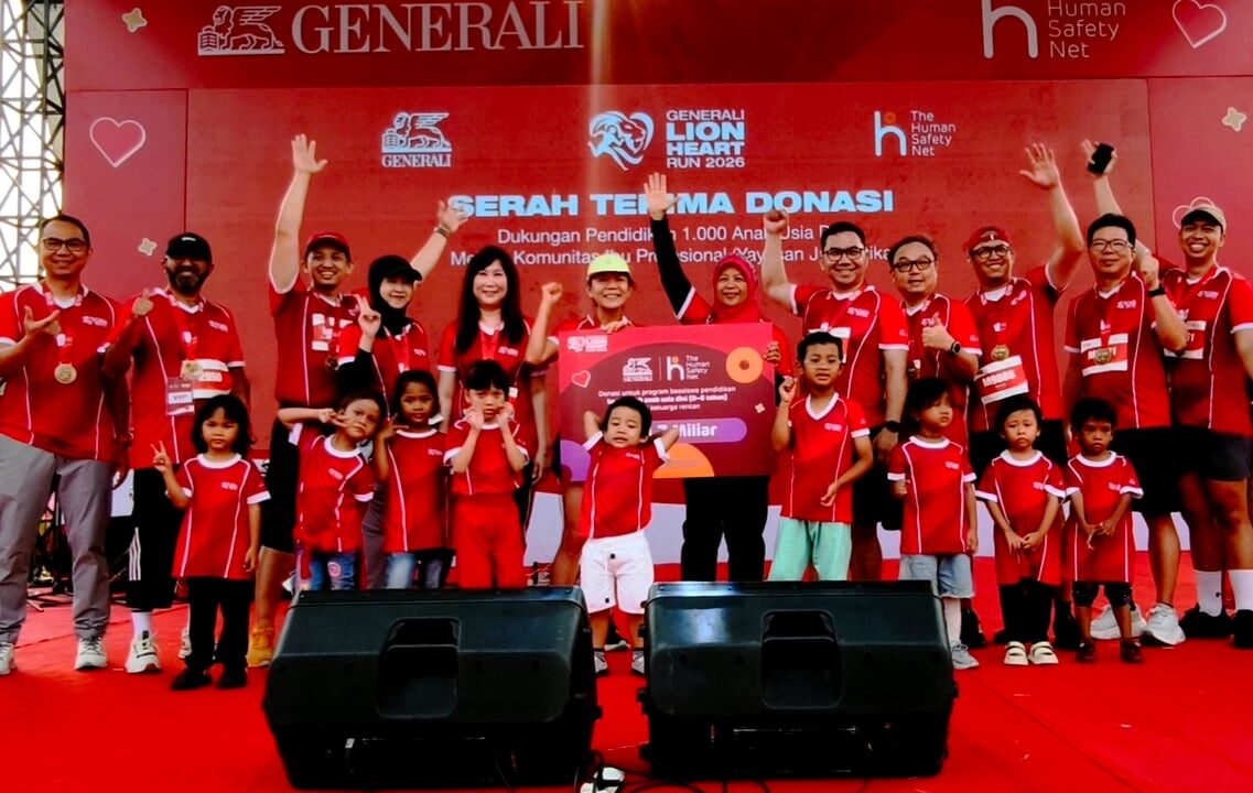 Bank Raya Dukung Generali Lion Heart Run 2026, Gaungkan Raya Active untuk Komunitas Pelari