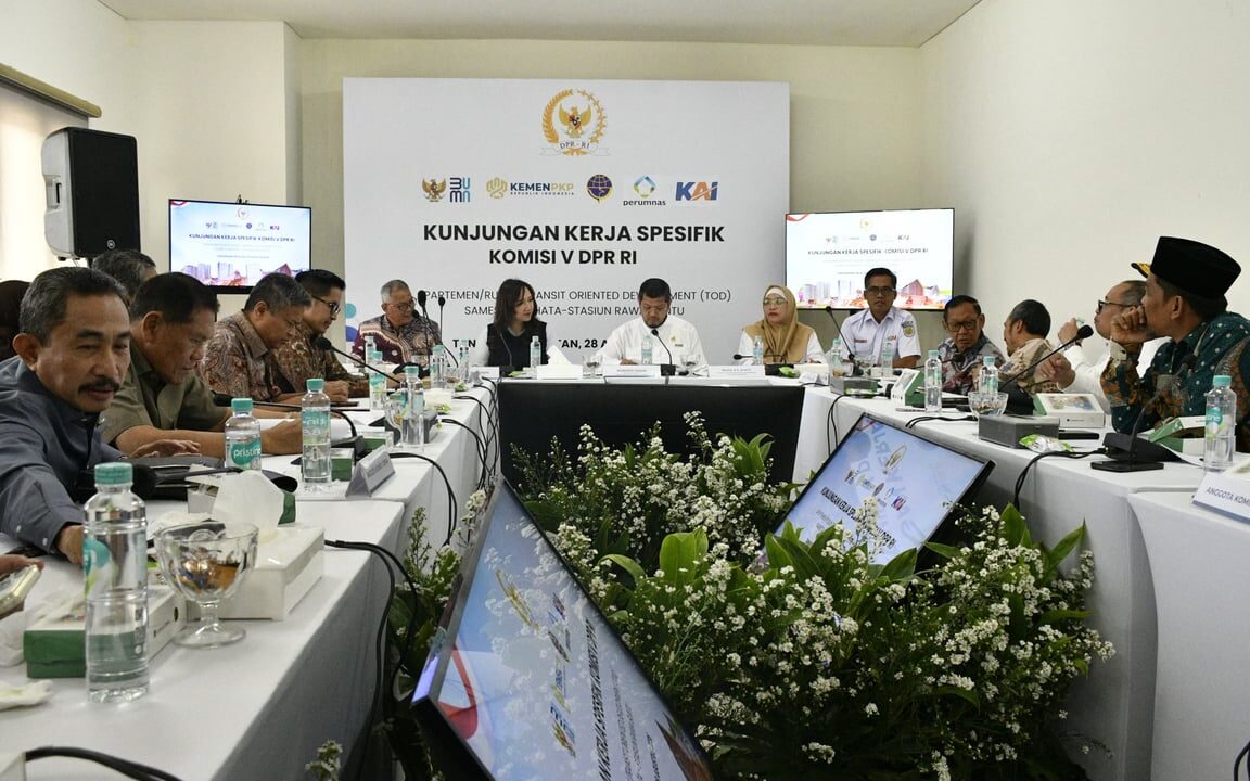Komisioner BP Tapera Hadiri Kunjungan Komisi V DPR RI ke Rusun TOD Samesta Mahata Serpong