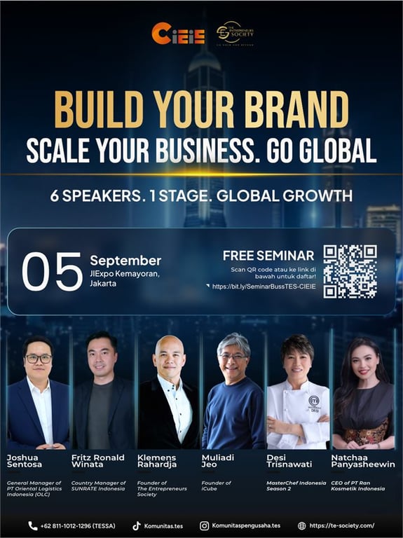 TES Hadirkan Rangkaian Forum Bisnis Internasional dan Seminar Global Growth di CIEIE 2026 TES Hadirkan Rangkaian Forum Bisnis Internasional dan Seminar Global Growth di CIEIE 2026