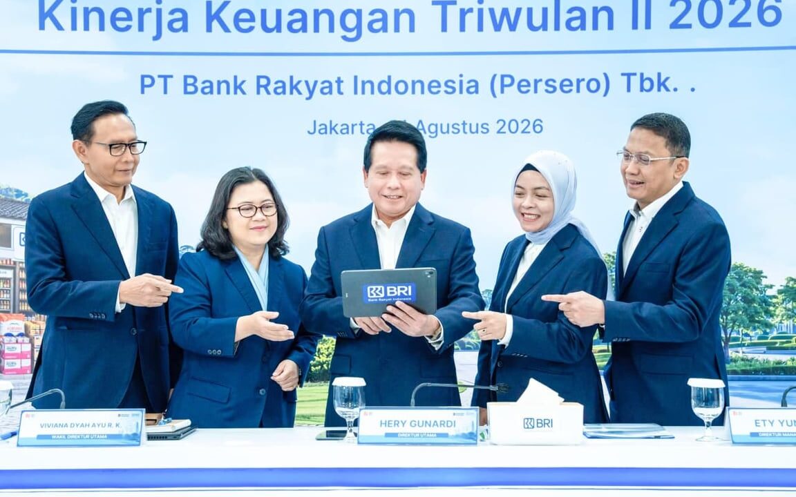 Konsisten Jadi Penggerak Ekonomi Kerakyatan, BRI Bukukan Laba Rp31,2 Triliun pada Triwulan II 2026