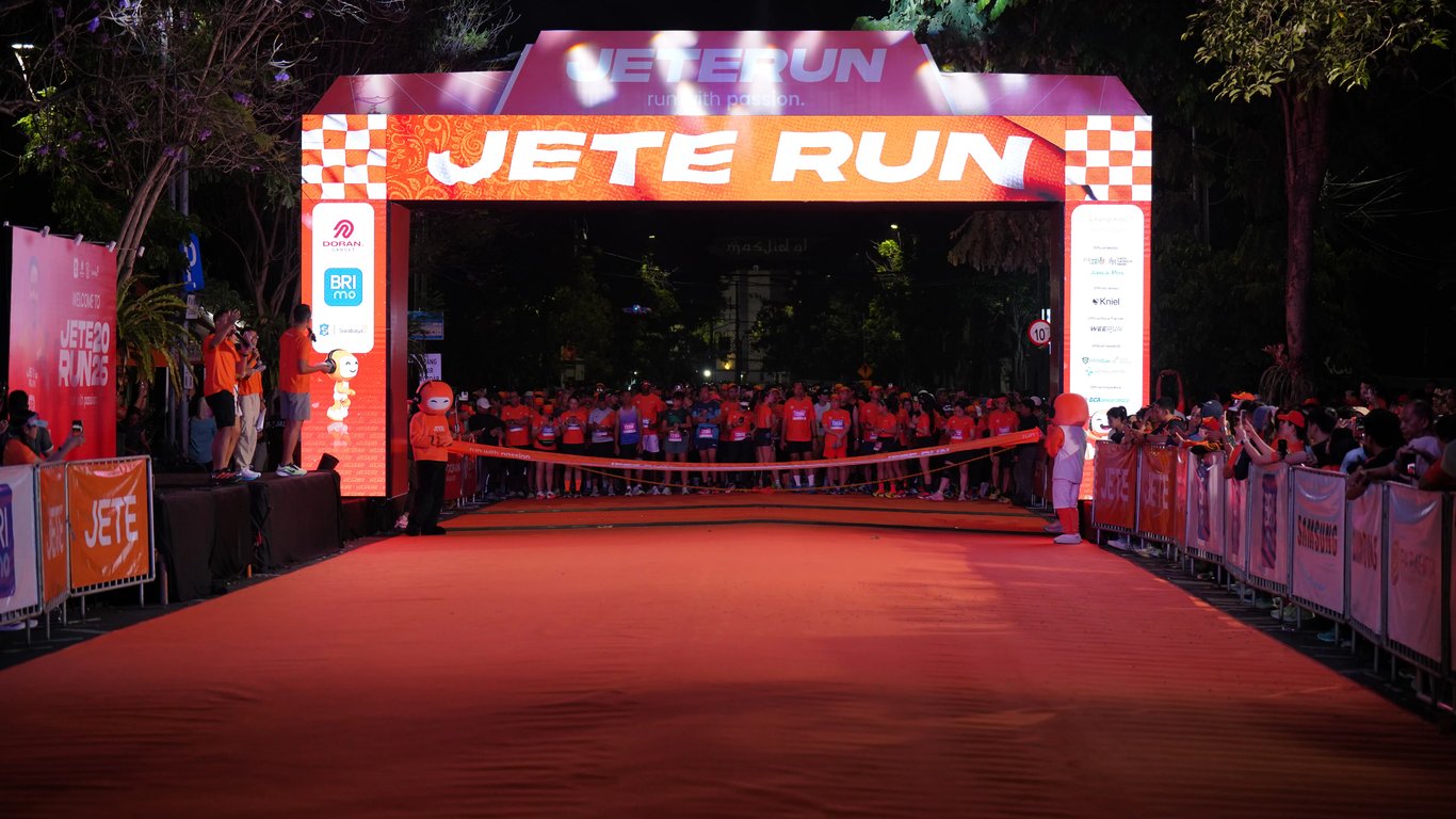 JETE RUN 2026 Perluas Konsep Festival, Raih Rekor MURI dengan Aktivitas Terbanyak JETE RUN 2026 Perluas Konsep Festival, Raih Rekor MURI dengan Aktivitas Terbanyak