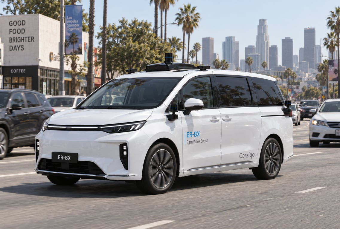 Carziqo Expands Driverless Ride-Hailing Network With ER-BX Launch in Los Angeles Carziqo Expands Driverless Ride-Hailing Network With ER-BX Launch in Los Angeles