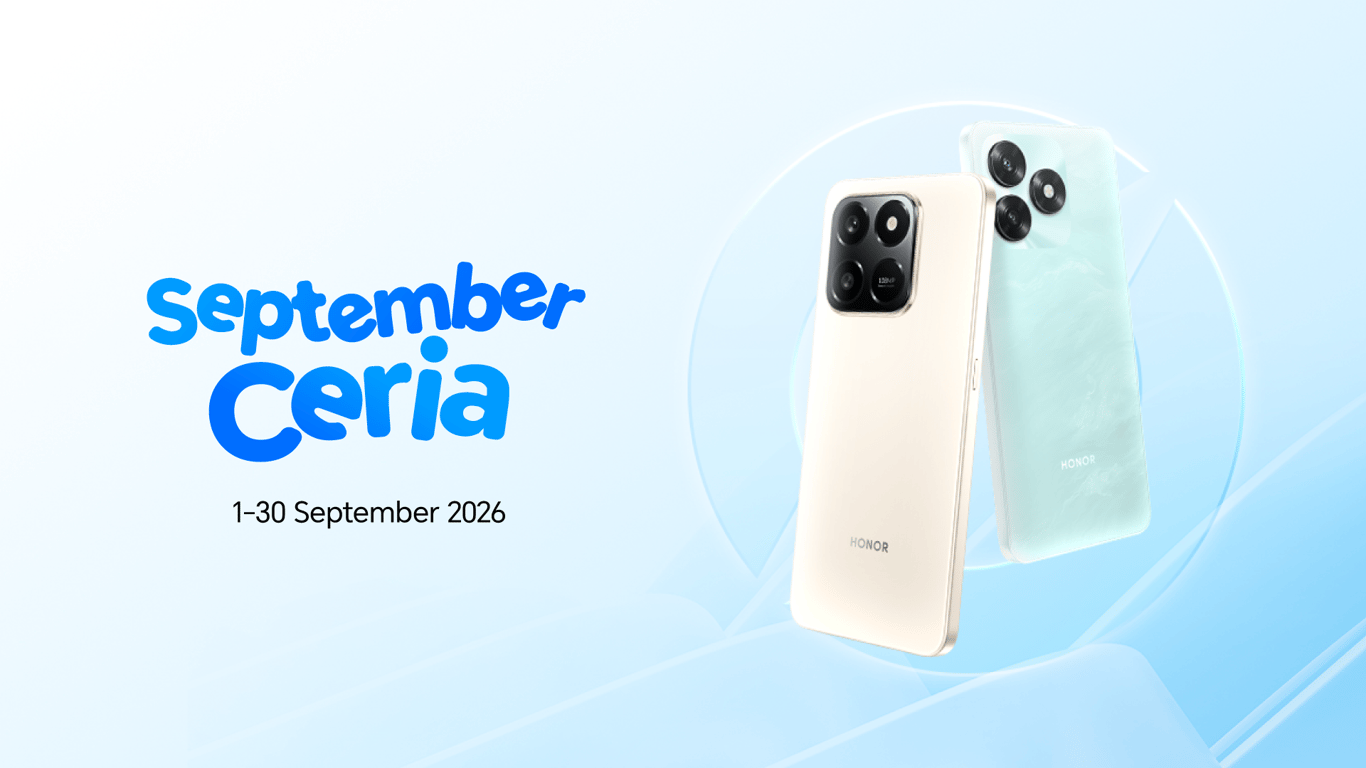 Rayakan “September Ceria”, HONOR Tawarkan Diskon Spesial untuk Tablet dan Smartphone Unggulan Rayakan “September Ceria”, HONOR Tawarkan Diskon Spesial untuk Tablet dan Smartphone Unggulan