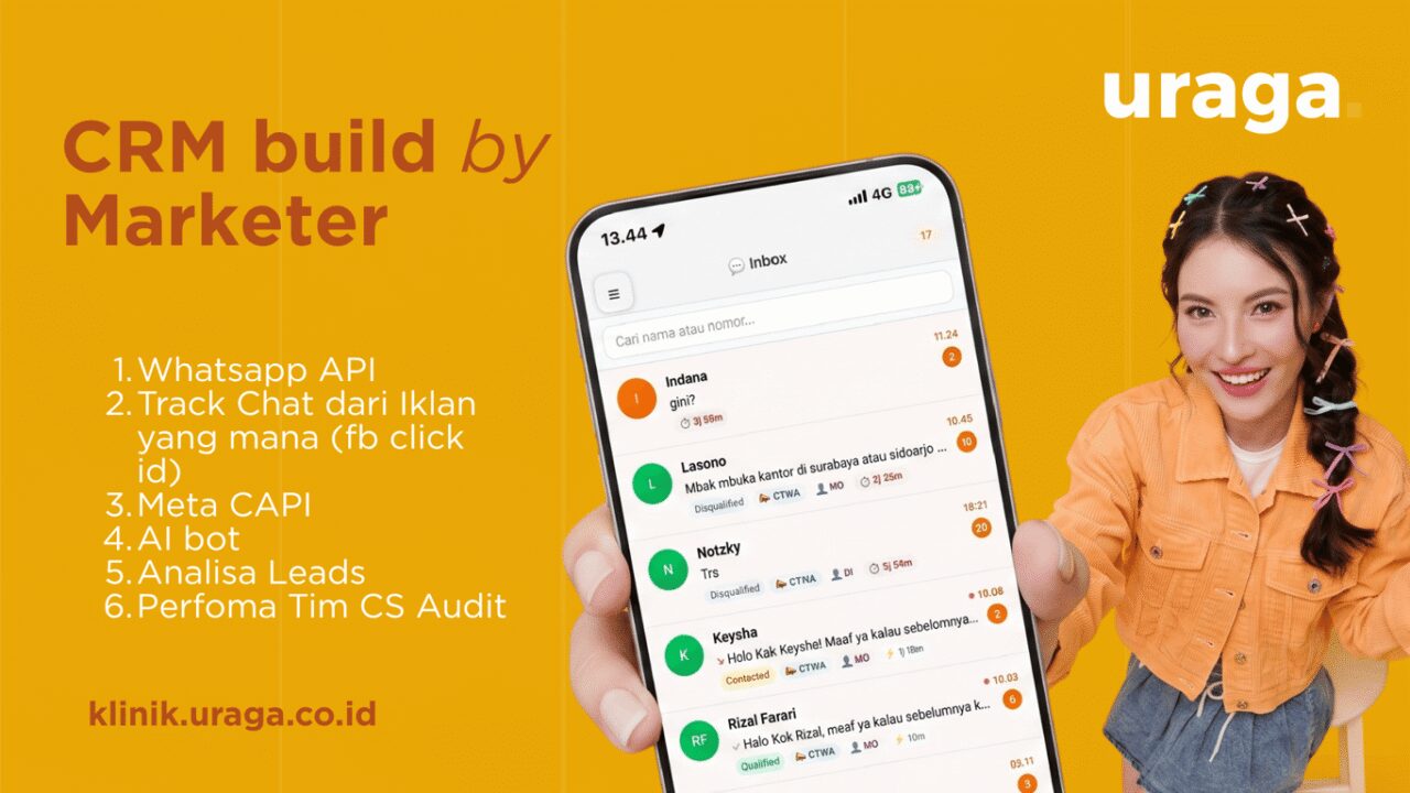 CRM WhatsApp untuk Klinik: Uraga Rilis Sistem Terintegrasi