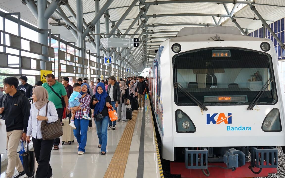KAI Bandara Catat 2,83 Juta Penumpang KA Srilelawangsa di Sumatera Utara hingga Agustus 2026