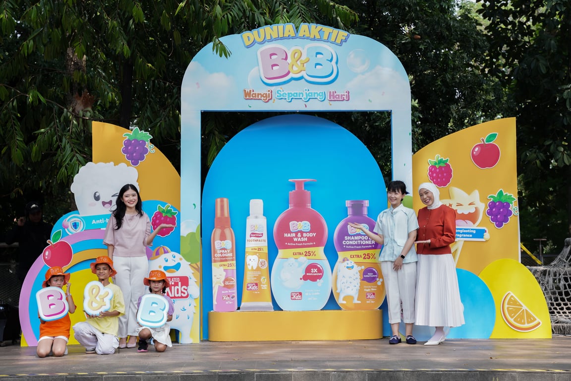 B&B menghadirkan rangkaian personal care Formulated for Kids untuk anak aktif dan wangi seharian. B&B menghadirkan rangkaian personal care Formulated for Kids untuk anak aktif dan wangi seharian.