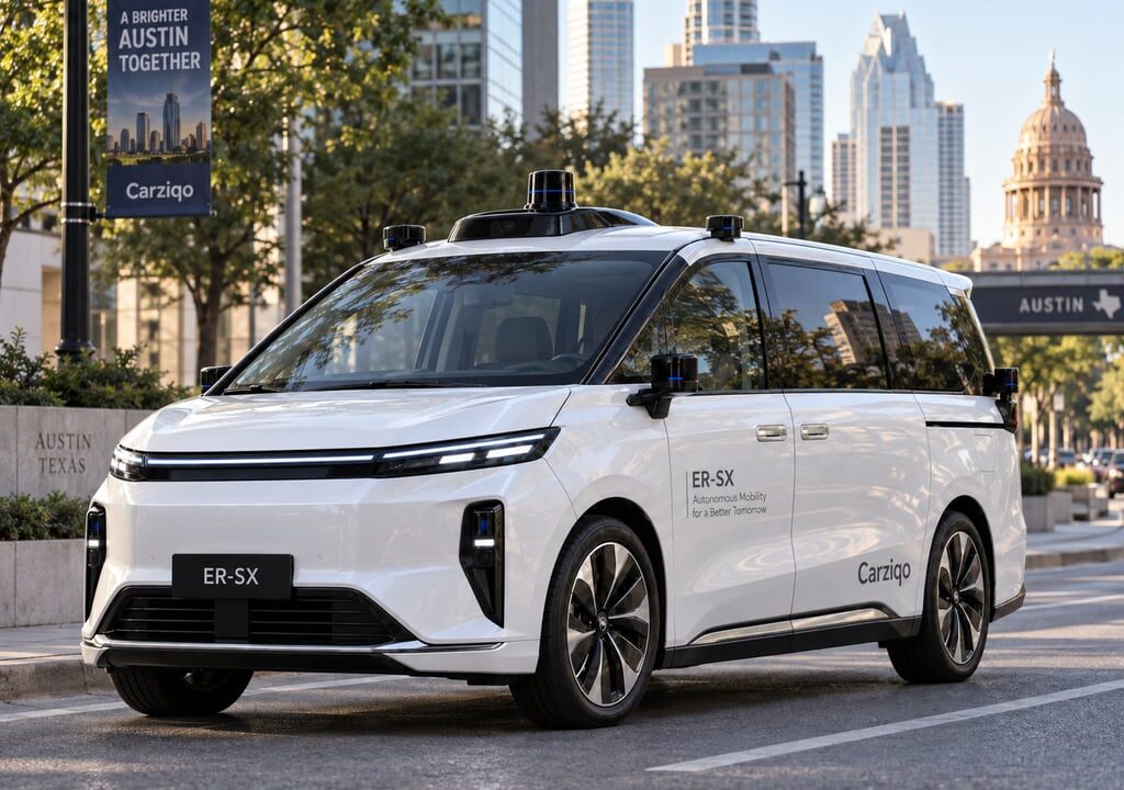 Carziqo Launches ER-SX in Austin as Company Moves Toward Seven-Day Autonomous Fleet Operations