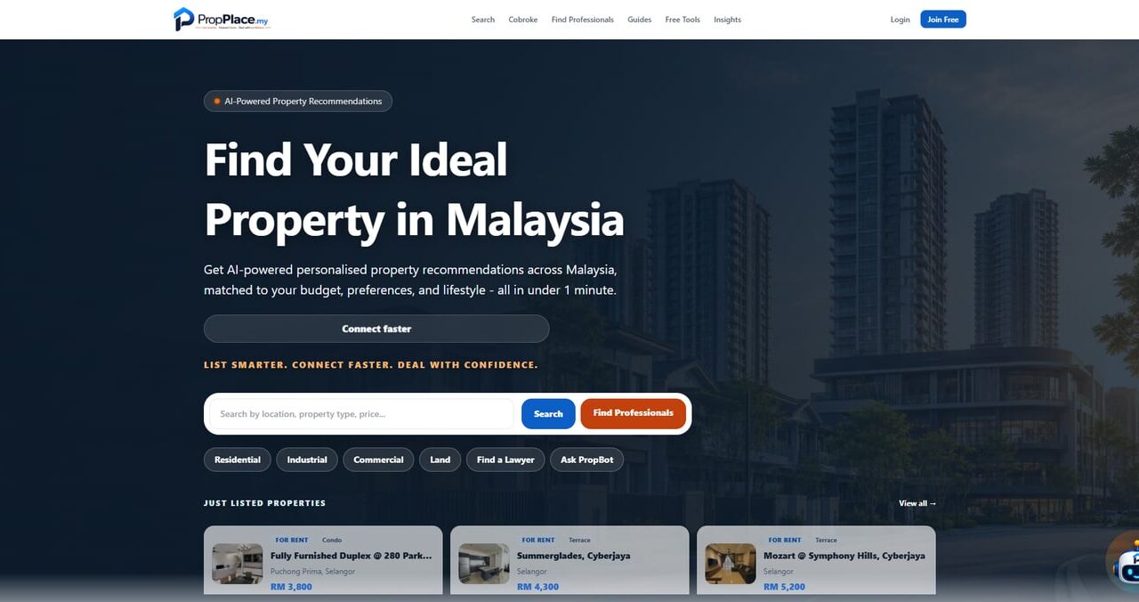The rise of AI-powered property platforms in Malaysia: moving beyond basic listings