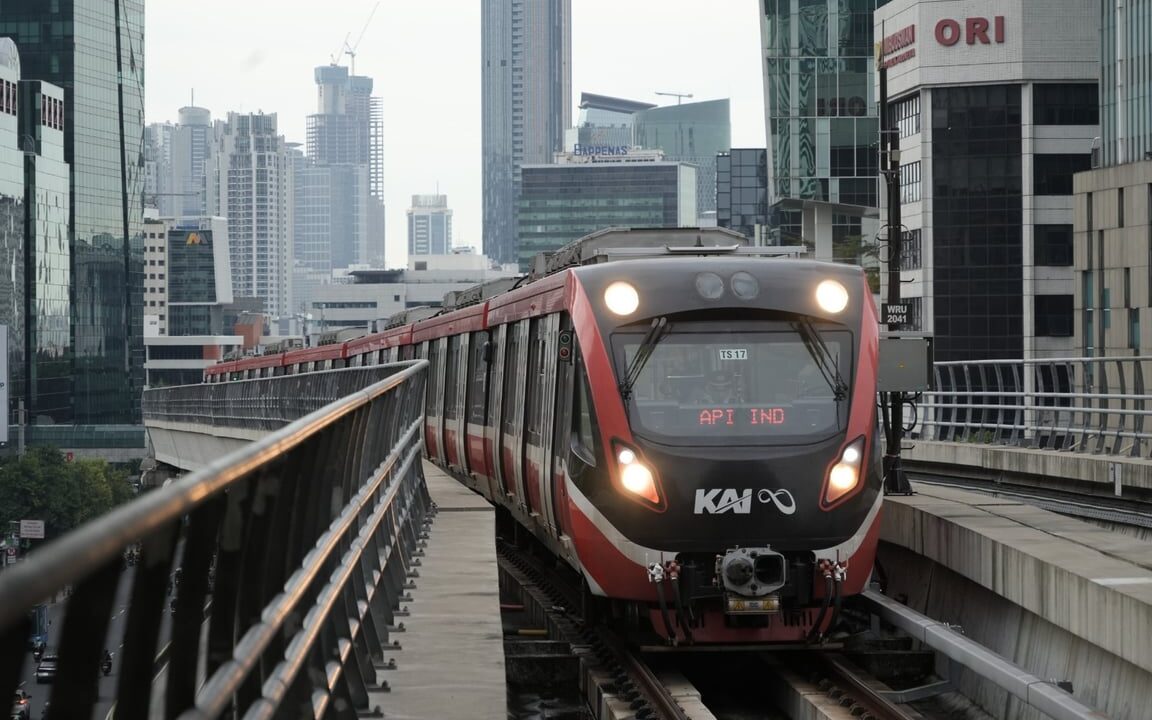Penemuan Jenazah di Gardu PLN Sekitar Stasiun Pancoran Tidak Ganggu Operasional LRT Jabodebek