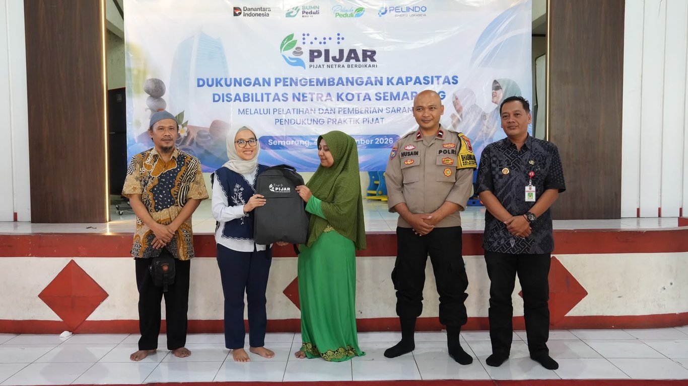 Dorong Inklusi & Kemandirian, PT Pelindo Sinergi Lokaseva Latih dan Bantu Disabilitas Netra di Semarang Dorong Inklusi & Kemandirian, PT Pelindo Sinergi Lokaseva Latih dan Bantu Disabilitas Netra di Semarang