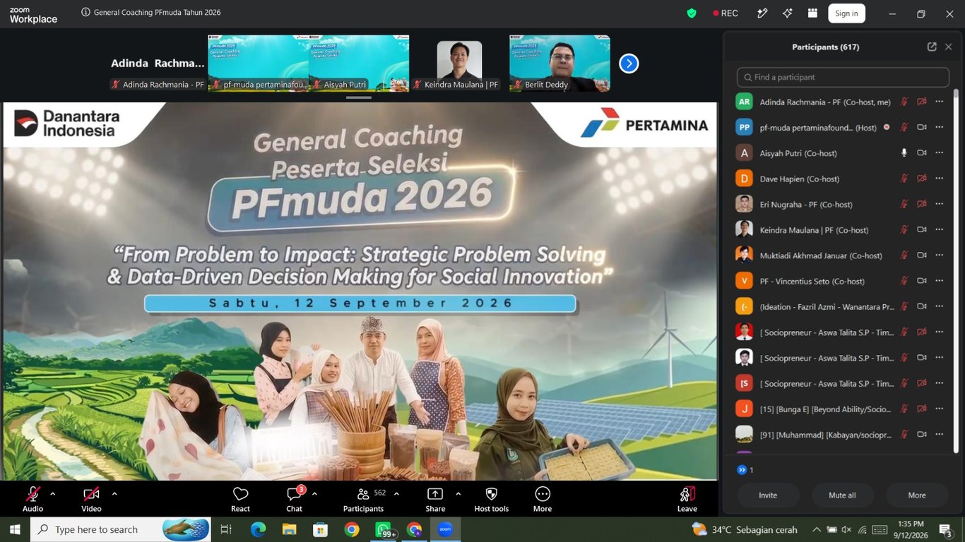 276 Young Leaders PFmuda 2026 Ditantang Ubah Masalah Menjadi Solusi Berdampak melalui Case Challenge 276 Young Leaders PFmuda 2026 Ditantang Ubah Masalah Menjadi Solusi Berdampak melalui Case Challenge