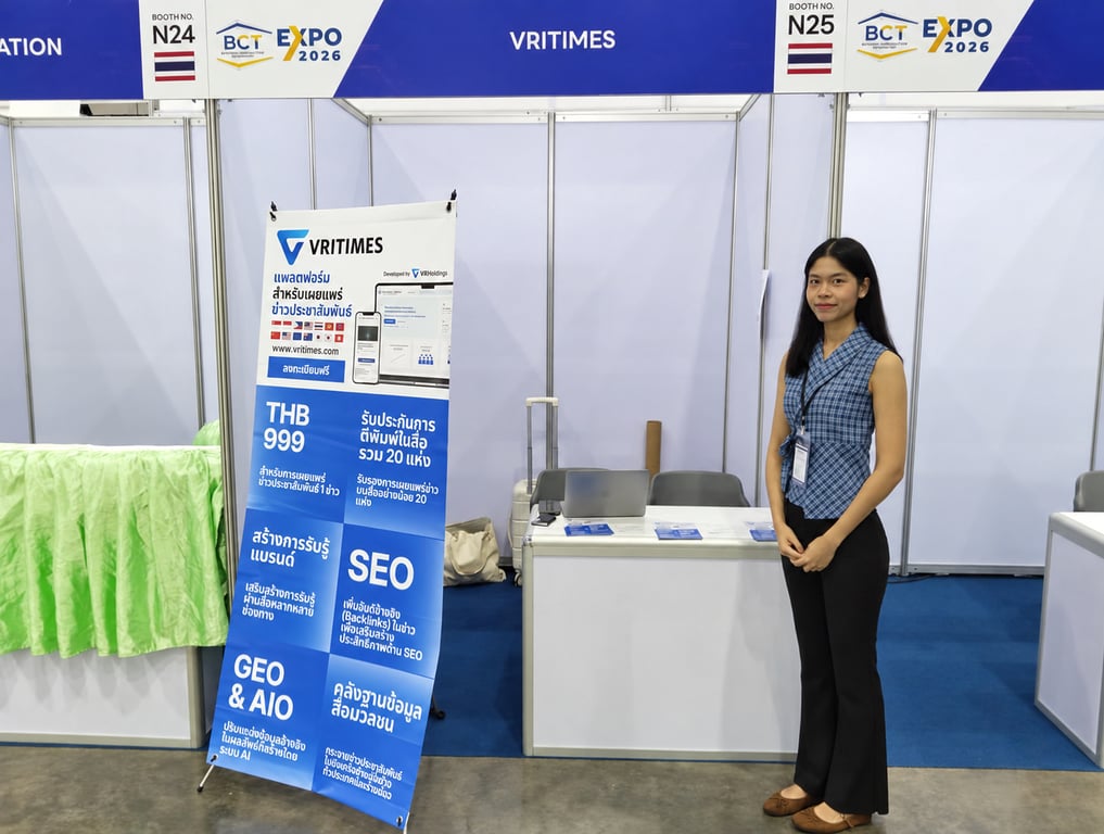 VRITIMES Thailand เชื่อมโลกอุตสาหกรรมกับการสื่อสารธุรกิจ ในฐานะ Media Partner งาน BCT Expo 2026 VRITIMES Thailand เชื่อมโลกอุตสาหกรรมกับการสื่อสารธุรกิจ ในฐานะ Media Partner งาน BCT Expo 2026