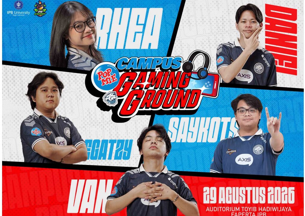 Dari Mabar ke Komunitas: Pop Mie Campus Gaming Ground Hadir di IPB, Satukan Mahasiswa Bogor Lewat Esports