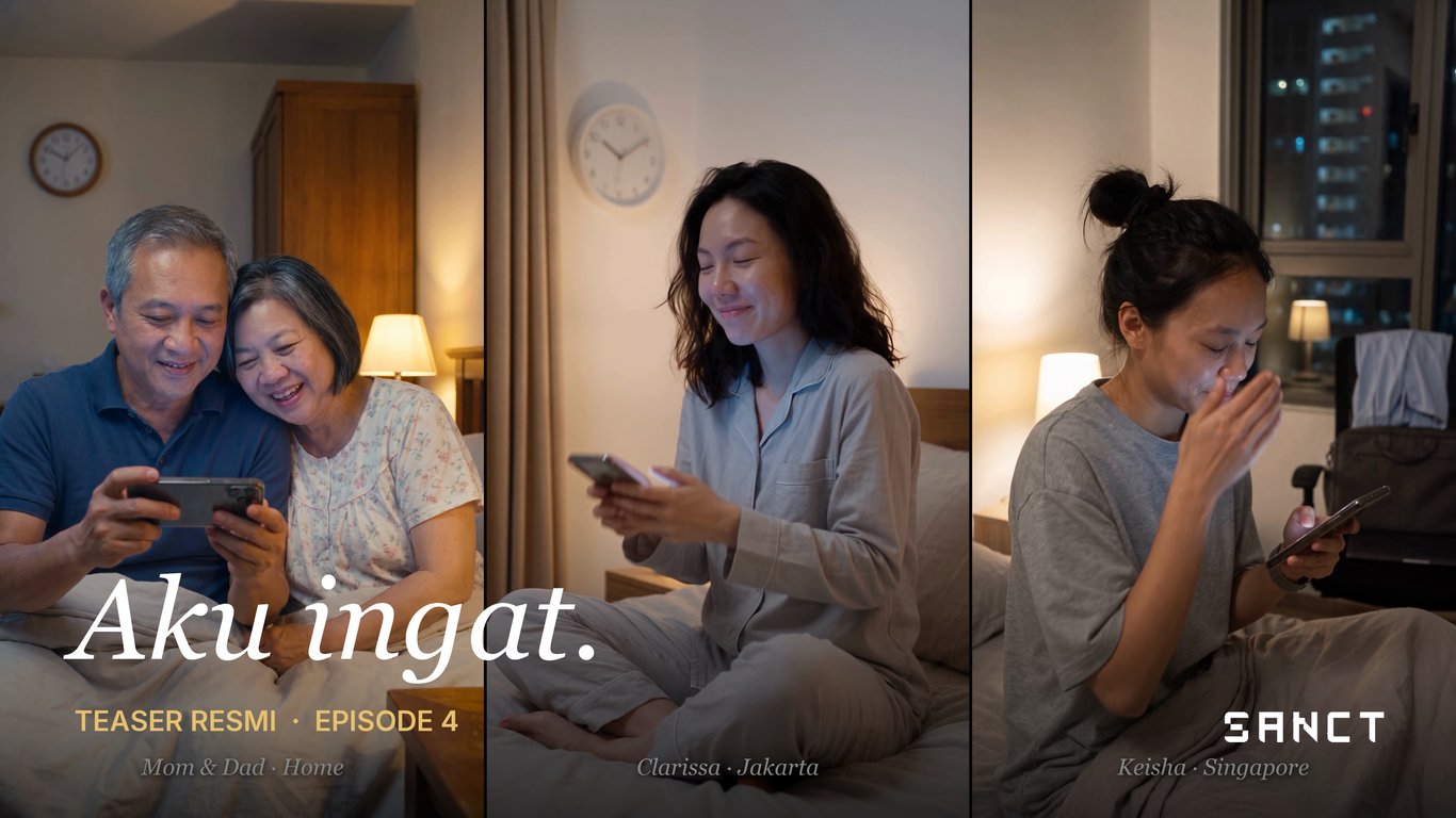 Sanct Sudah Tersedia di App Store, Hadir di Indonesia 29 September, Sambil Tayangkan Film Keempat “I remember.” Sanct Sudah Tersedia di App Store, Hadir di Indonesia 29 September, Sambil Tayangkan Film Keempat “I remember.”