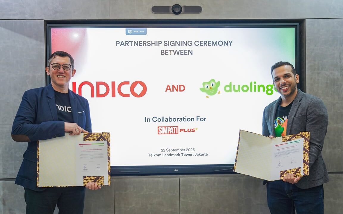 INDICO Gandeng Duolingo, Hadirkan Akses Belajar 40+ Bahasa Gratis untuk Pelanggan SIMPATI Plus