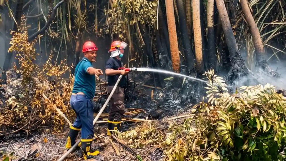 Antisipasi Karhutla, Holding perkebunan Nusantara melalui PTPN IV PalmCo Perkuat Deteksi Dini dan Patroli di Sumatera-Kalimantan Antisipasi Karhutla, Holding perkebunan Nusantara melalui PTPN IV PalmCo Perkuat Deteksi Dini dan Patroli di Sumatera-Kalimantan