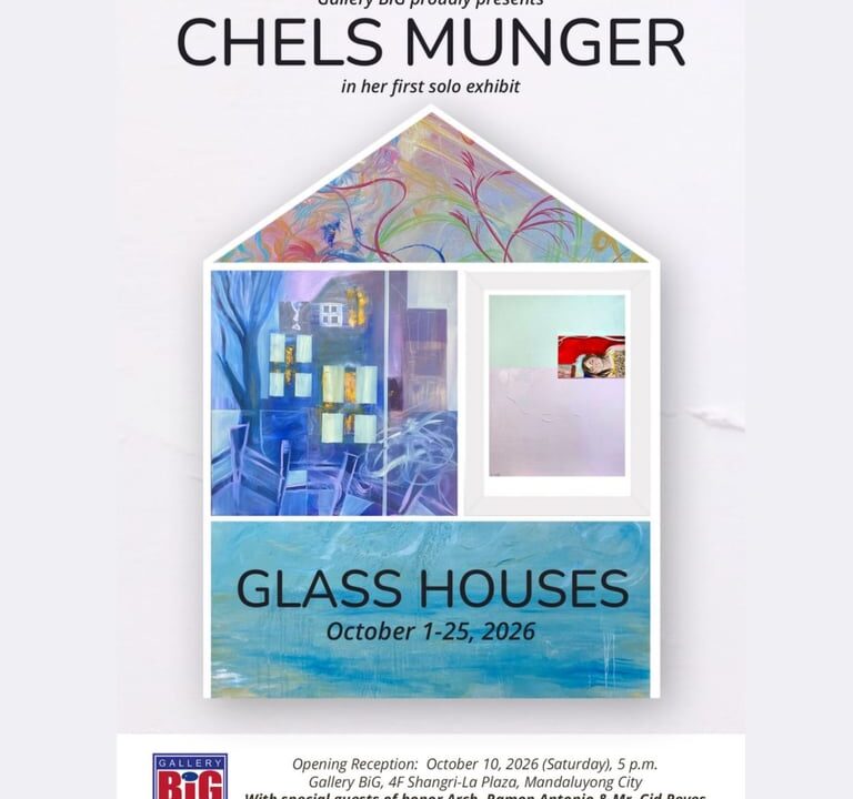No Room for Nonchalance in Fil-Am Visual Artist Chels Munger’s First Solo Exhibition, “Glass Houses”