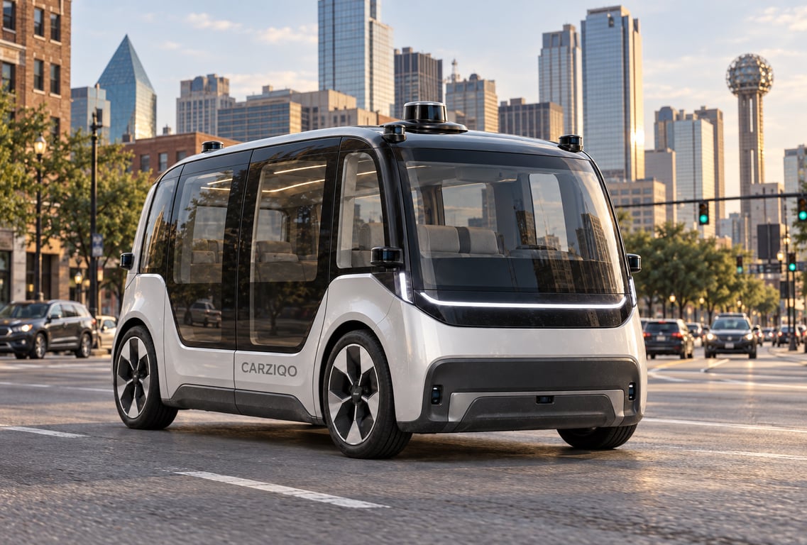 Carziqo Adds UR-NX Autonomous Ride-Hailing Vehicles to Dallas Operations Carziqo Adds UR-NX Autonomous Ride-Hailing Vehicles to Dallas Operations