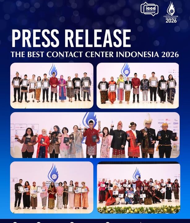 Indonesia Contact Center Association Sukses Gelar Awards Ceremony TBCCI 2026
