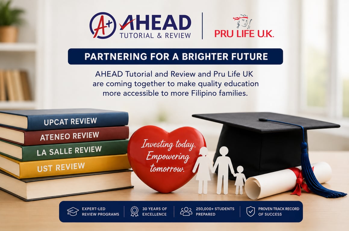 AHEAD and Pru Life UK partner to help Filipinos invest in quality education AHEAD and Pru Life UK partner to help Filipinos invest in quality education