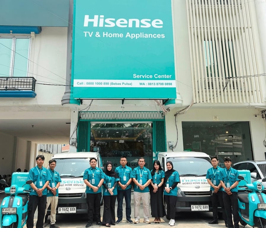 Hisense Hadirkan Direct Service Center di Jakarta Barat untuk Layanan Purna Jual yang Lebih Dekat Hisense Hadirkan Direct Service Center di Jakarta Barat untuk Layanan Purna Jual yang Lebih Dekat