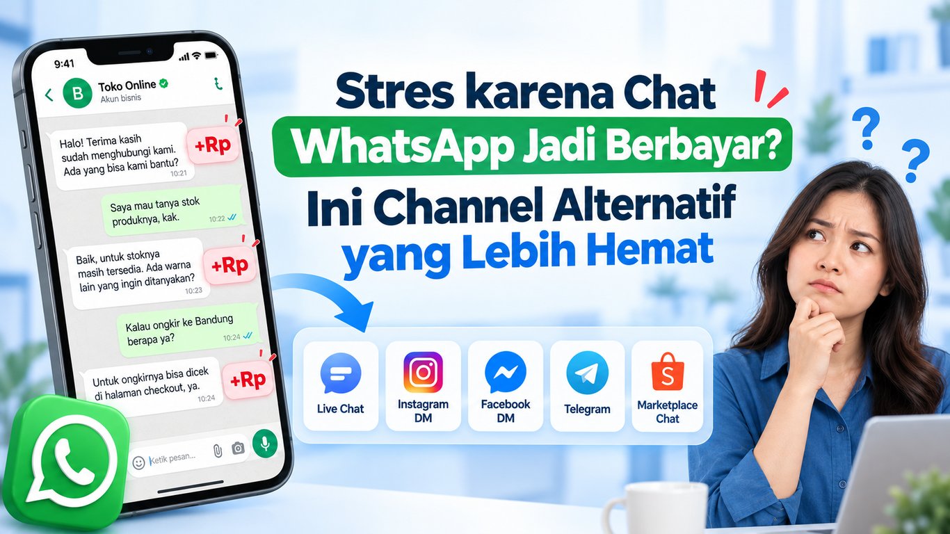 Stres karena Chat WhatsApp Jadi Berbayar? Ini Channel Alternatif yang Lebih Hemat Stres karena Chat WhatsApp Jadi Berbayar? Ini Channel Alternatif yang Lebih Hemat