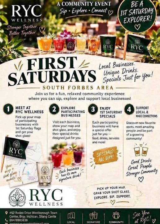 RYC Wellness First Saturday Discovery Series: Learn, Explore, and Thrive