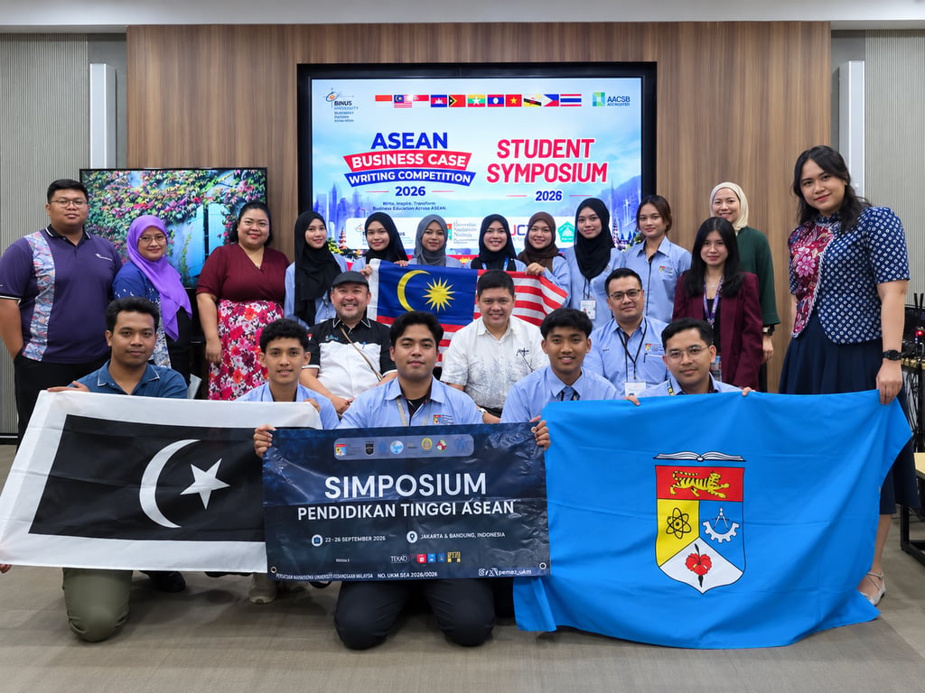 Faculty of Digital Communication and Hotel & Tourism BINUS UNIVERSITY Perluas Pengalaman Global Mahasiswa melalui ASEAN Symposium on Higher Education 2026 Faculty of Digital Communication and Hotel & Tourism BINUS UNIVERSITY Perluas Pengalaman Global Mahasiswa melalui ASEAN Symposium on Higher Education 2026