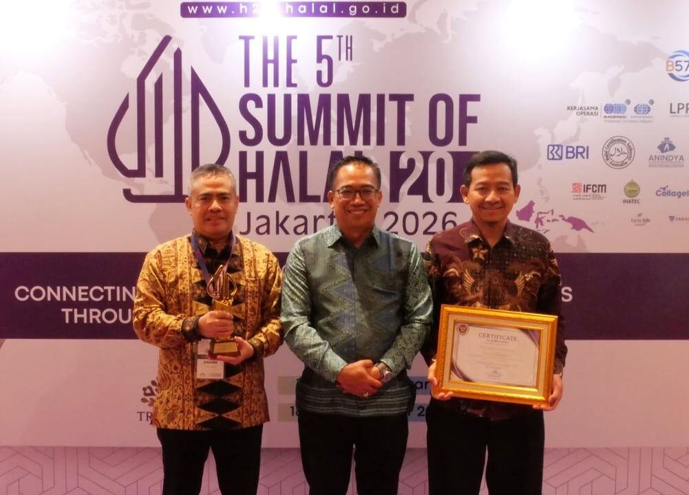 KOMBINASIKAN 130 AUDITOR HALAL DENGAN LABORATORIUM MOLEKULER DDPCR, SUCOFINDO RAIH PENGHARGAAN DI INDONESIA HALAL AWARDS 2026