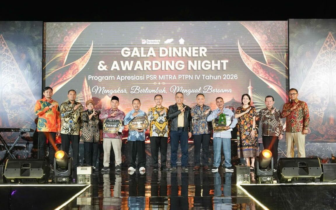 PTPN Group melalui PTPN IV PalmCo Perkuat Kemitraan Strategis dengan Petani melalui PSR Awards 2026