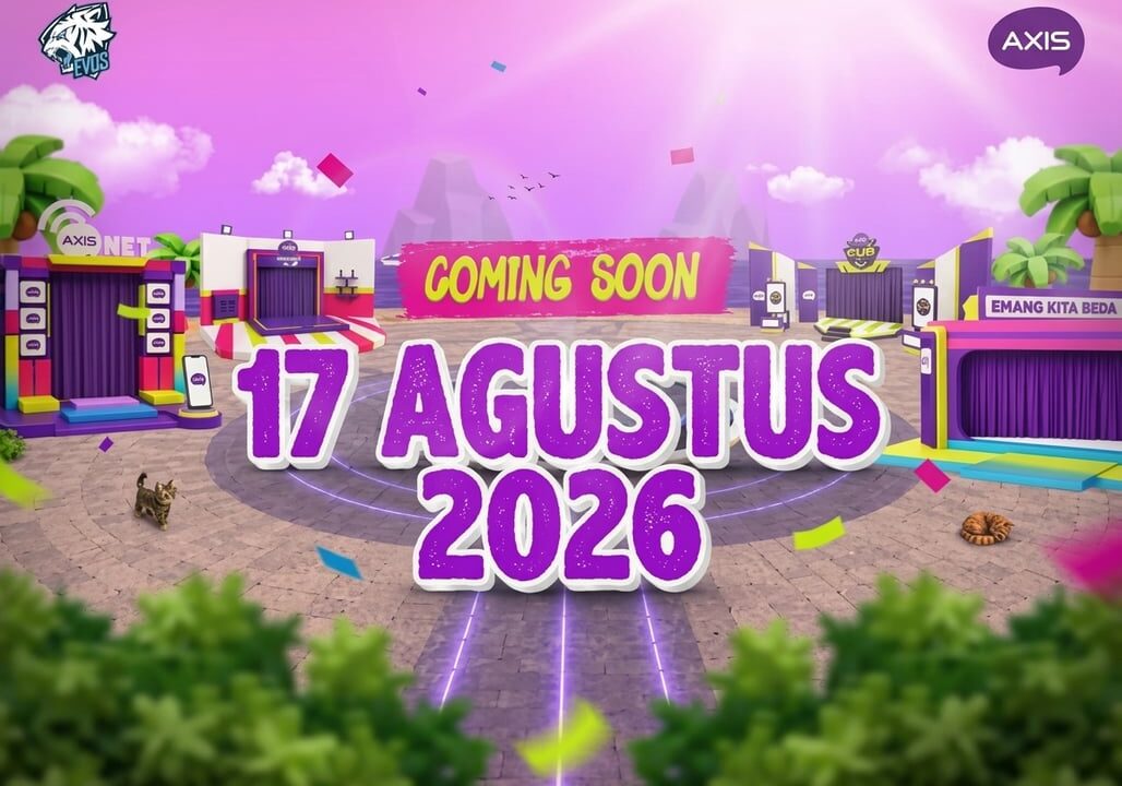 AXIS dan EVOS Hadirkan AXISLAND, Perayaan Kemerdekaan RI dalam Bentuk Baru di Roblox Lewat Kampanye #17anKitaBeda