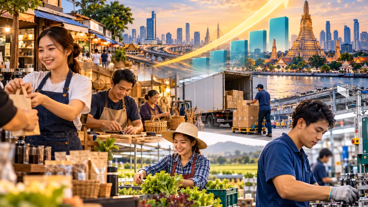 สู่เป้าหมาย GDP 50%: ยุทธศาสตร์ยกระดับ SME ไทยสู่ Smart Green Industry