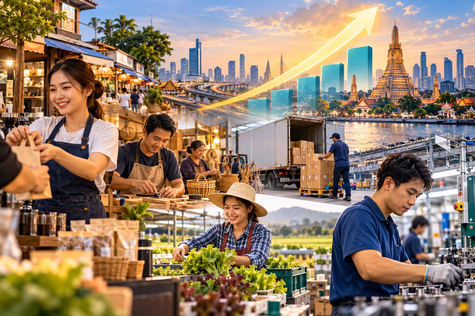 สู่เป้าหมาย GDP 50%: ยุทธศาสตร์ยกระดับ SME ไทยสู่ Smart Green Industry สู่เป้าหมาย GDP 50%: ยุทธศาสตร์ยกระดับ SME ไทยสู่ Smart Green Industry