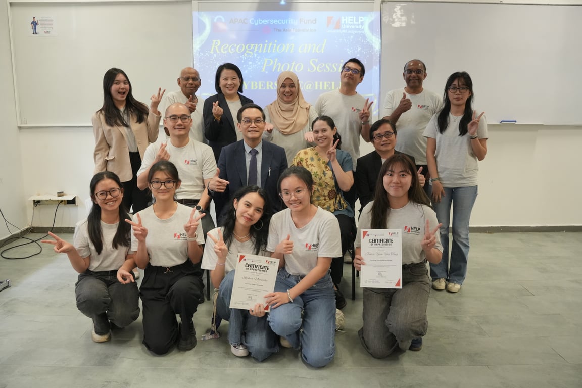 HELP University Selected as One of Only Two Malaysian PDTIs to Receive APAC Cybersecurity Fund Grant HELP University Selected as One of Only Two Malaysian PDTIs to Receive APAC Cybersecurity Fund Grant