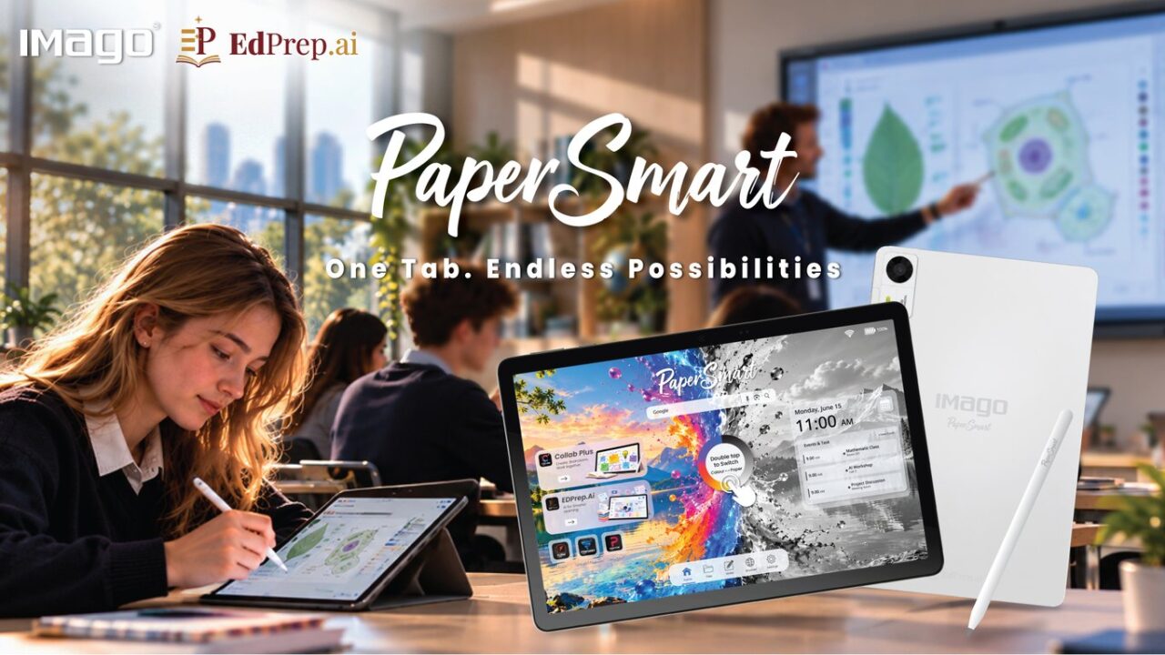 IMAGO Technologies Unveils PaperSmart Dual-Mode Tablet With EdPrep.ai
