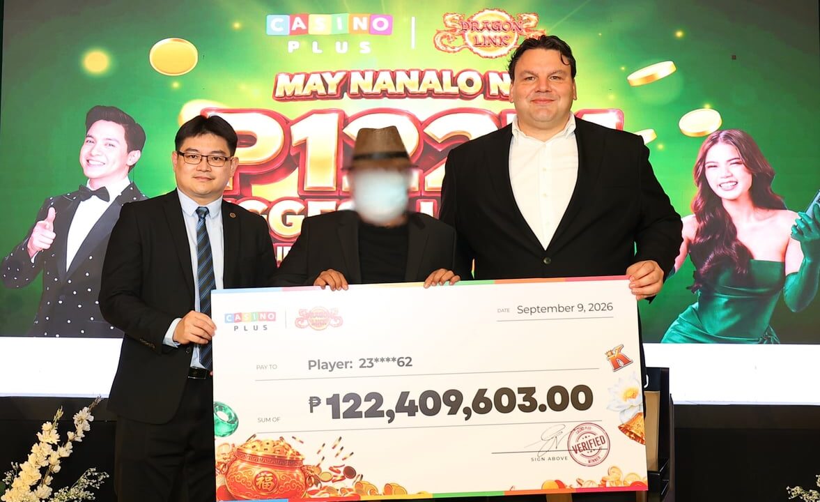 The Home of Historic Jackpot Wins: Casino Plus Pays Out ₱122.4-M, the Biggest Verified Slot Machine Jackpot in PH History