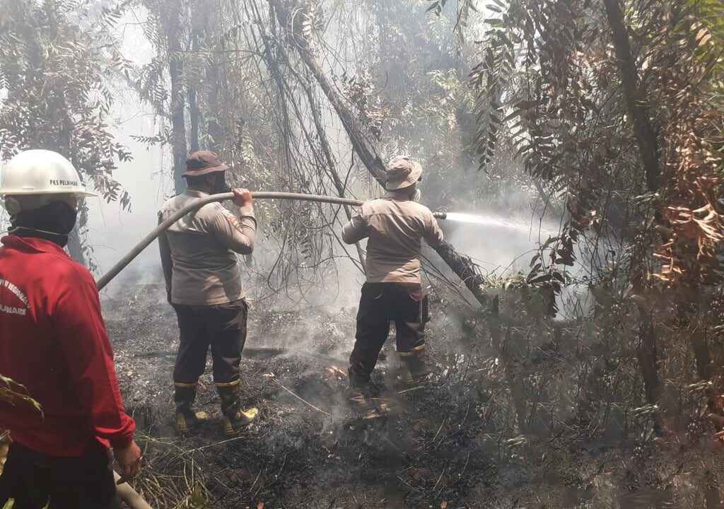 PTPN Group bersama Satgas Karhutla Kolaborasi Atasi Karhutla