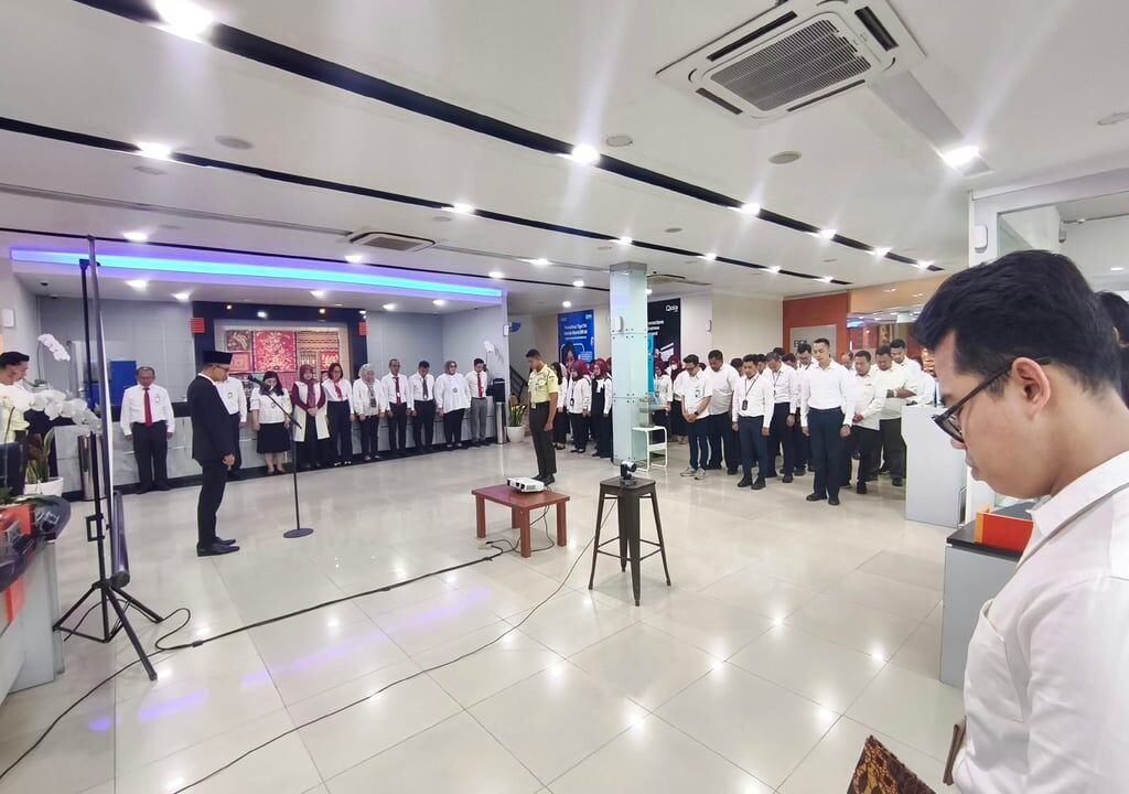 BRI BO Rawamangun Peringati Hari Kesaktian Pancasila dengan Khidmat dan Penuh Semangat Kebangsaan